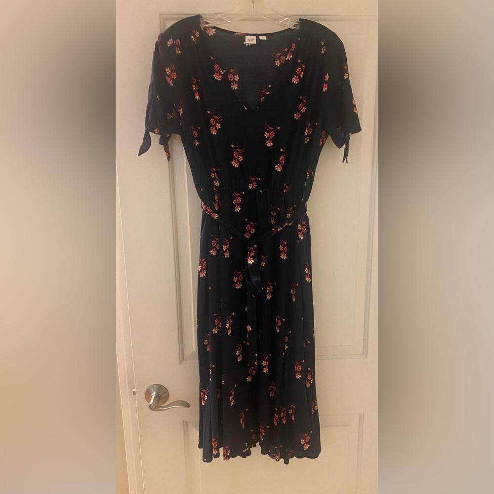 GAP Navy Floral Dress